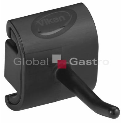 Háček k nástěnnému držáku, 41 mm černý 10129 | Vikan 115705022030190